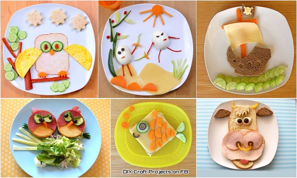 تزئین غذای کودک - سری اول