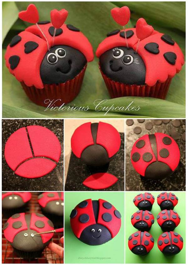 How-to-DIY-Cute-Ladybug-Cupcakes