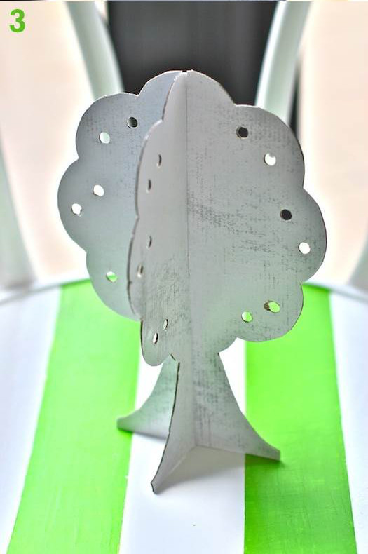 Cool Creativity — DIY Cardboard Earrings Storage Tree