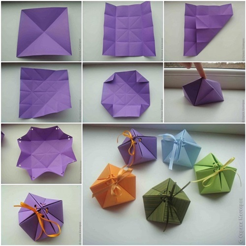DIY Paper Gift Box