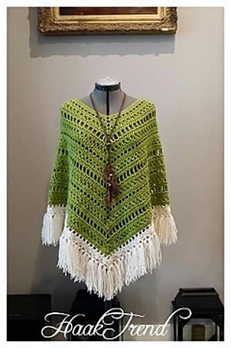 10 + Summer Poncho Free Crochet Patterns