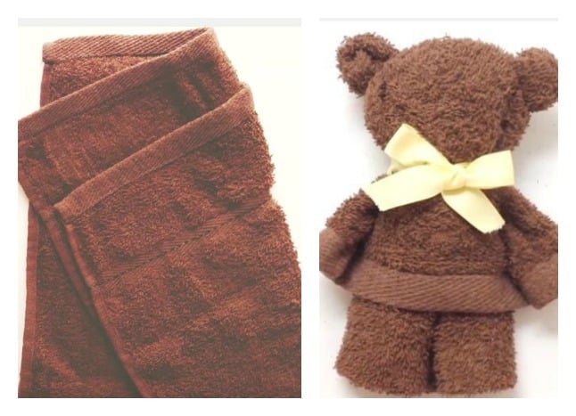 Towel Teddy Bear Tutorial You Probably Have Never Heard Of