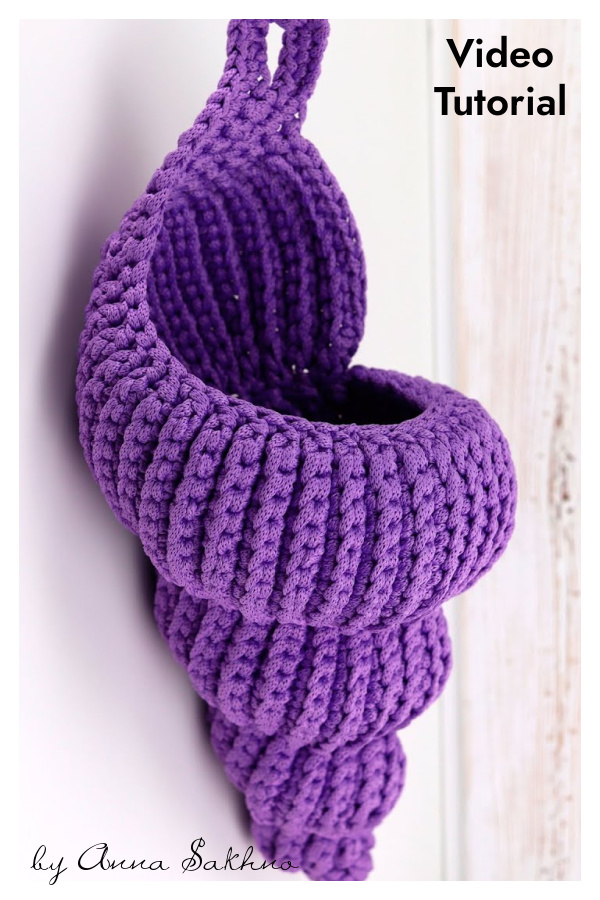 Sea Shell Basket Video Tutorial
