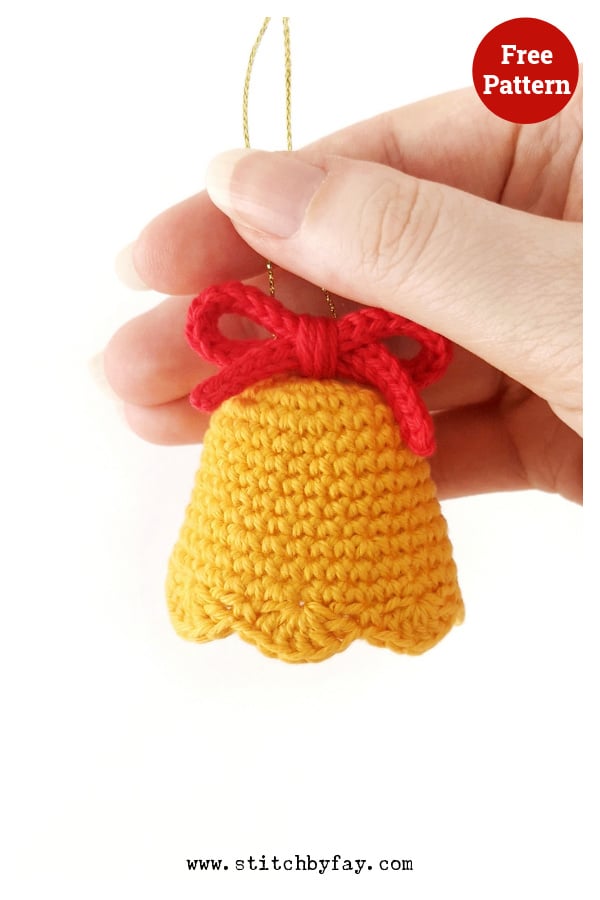 Christmas Bell Free Crochet Pattern