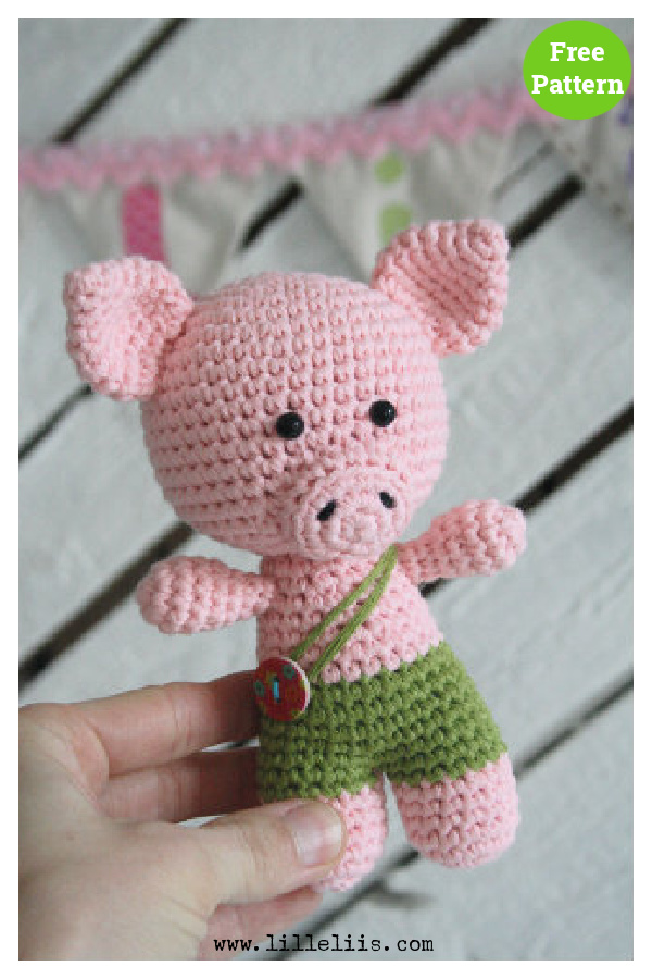 Little Pig Free Crochet Pattern