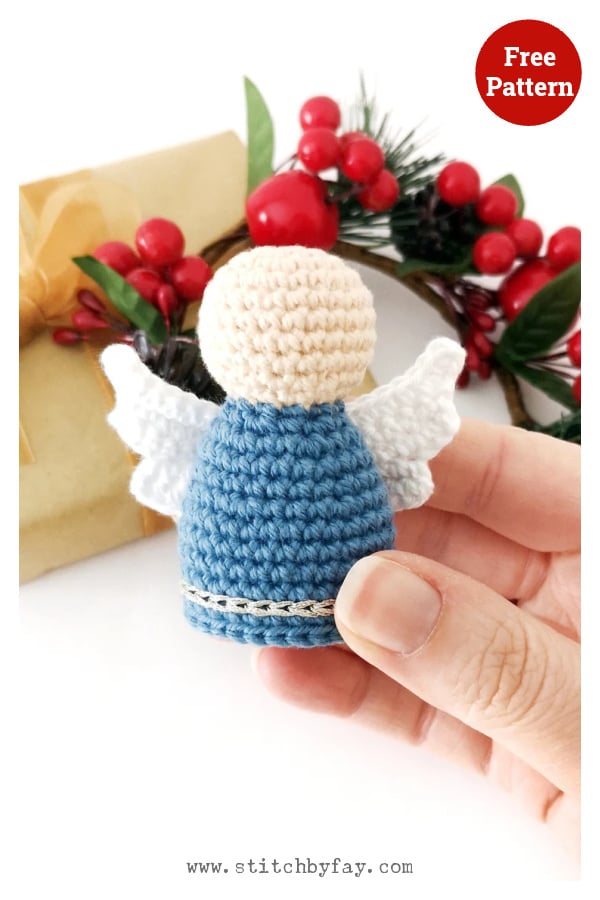 Angel Ornament Free Crochet Pattern