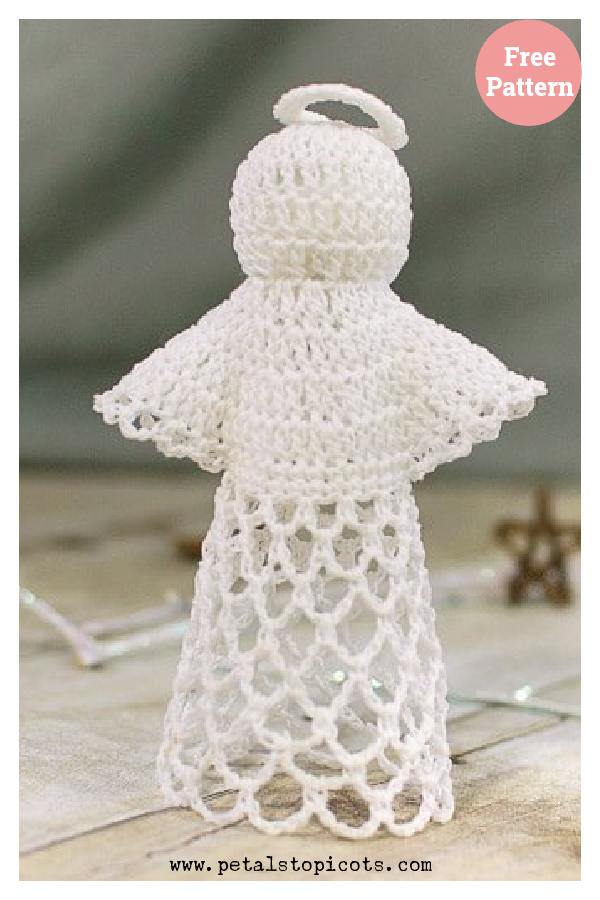 Lace Angel Free Crochet Pattern