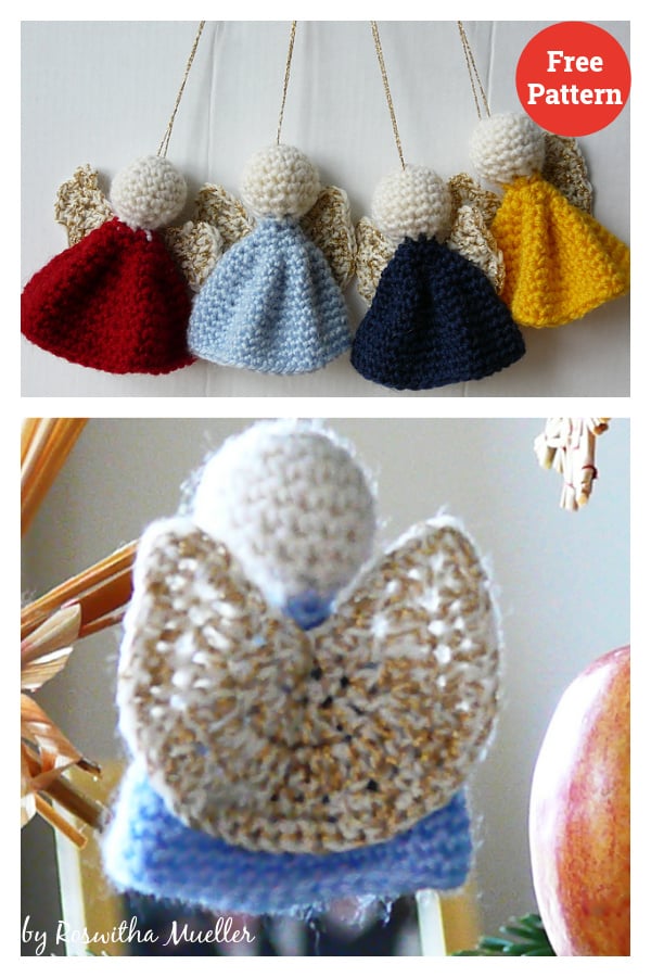 Quick and Easy Christmas Ornament Free Crochet Pattern