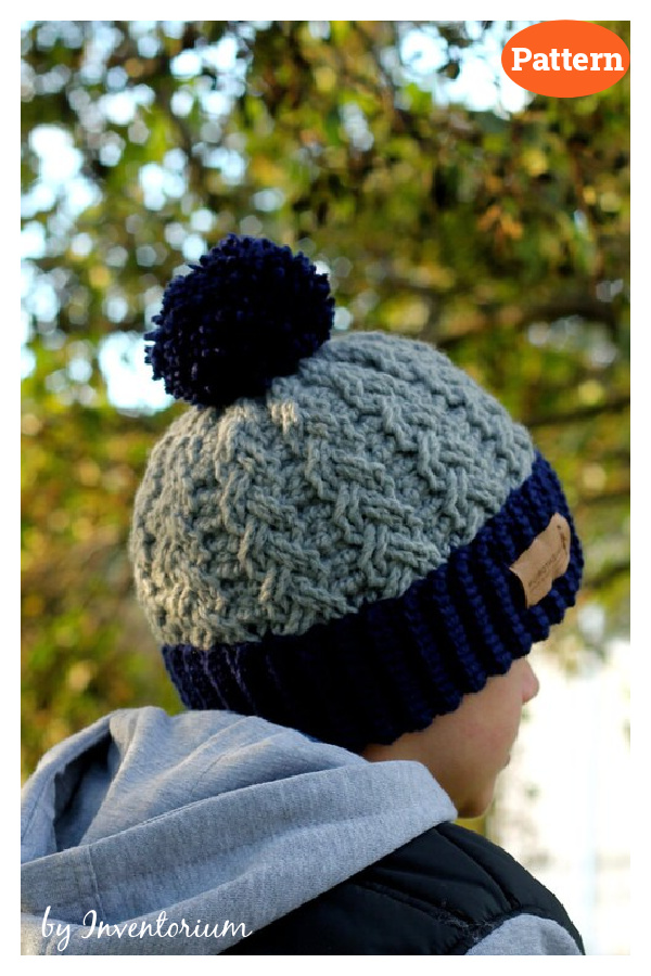 Carter Cable Beanie Hat Crochet Pattern