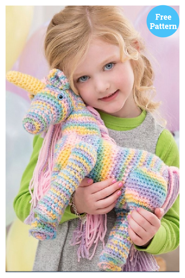 Amigurum Unicorn Toy Free Crochet Pattern 
