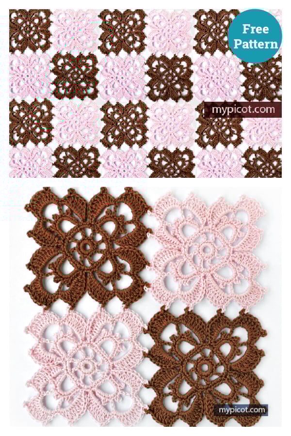 Lace Dream Square Free Crochet Pattern