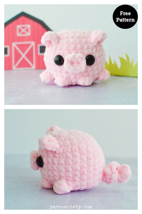 Pocket Pig Free Crochet Pattern
