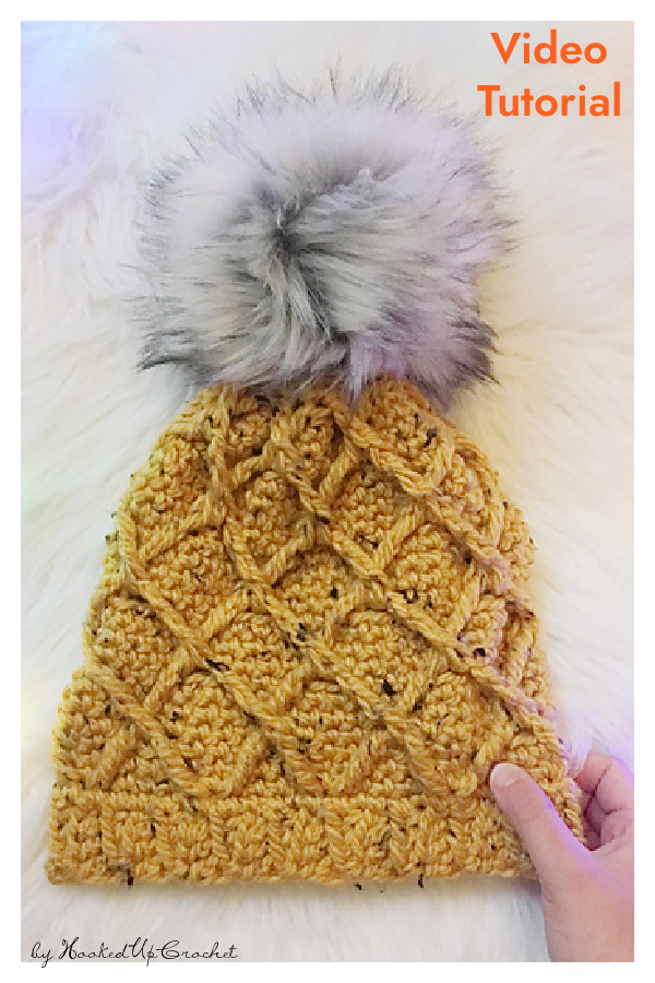 Cross My Heart Beanie Video Tutorial
