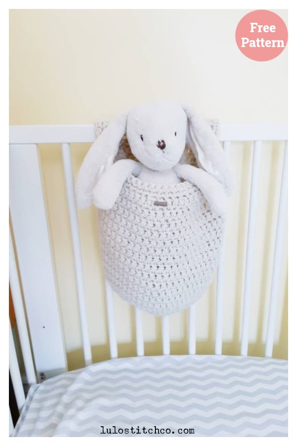 Crib Hanging Basket Free Crochet Pattern