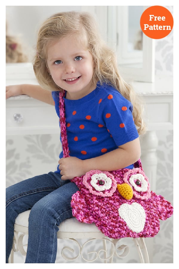 Wise Owl Tote Bag Free Crochet Pattern