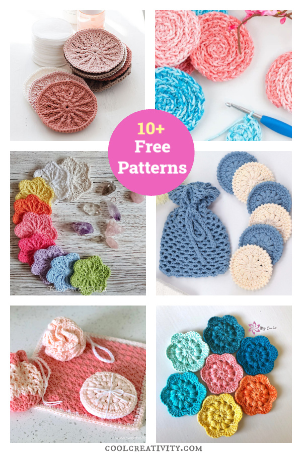 10+ Face Scrubbies Free Crochet Pattern 