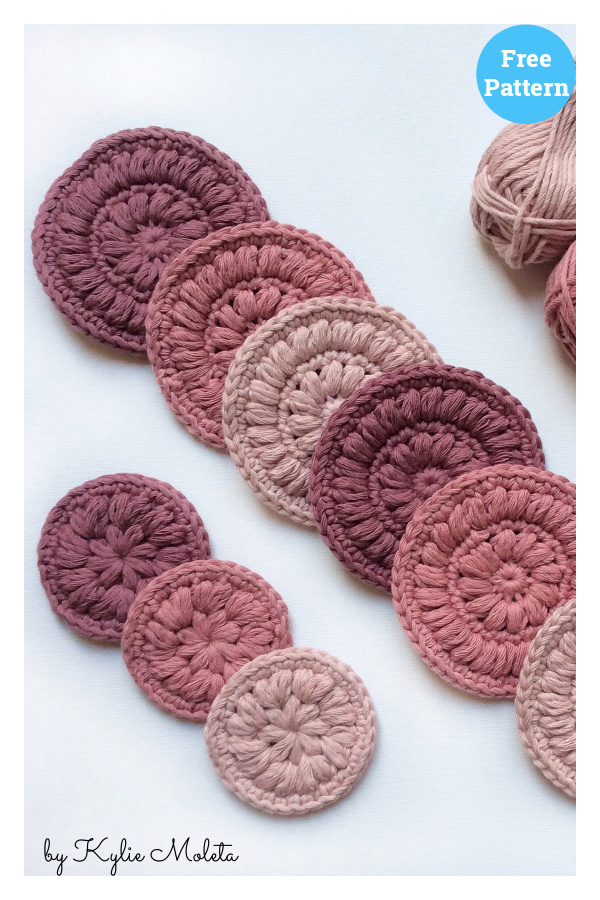 Stitched Up Make Up Scrubbies Free Crochet Pattern