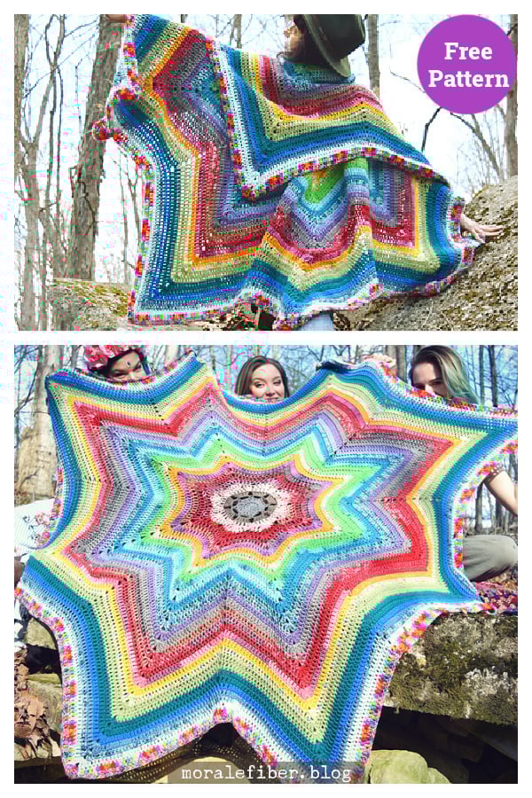Sundogs Throw Free Crochet Pattern