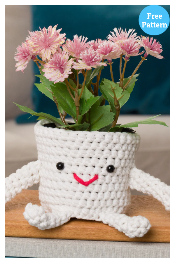 Mini Plant Cozy Pal Free Crochet Pattern