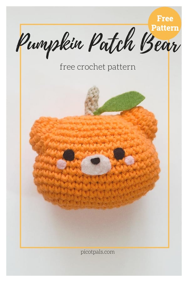 Pumpkin Patch Bear Free Crochet Pattern