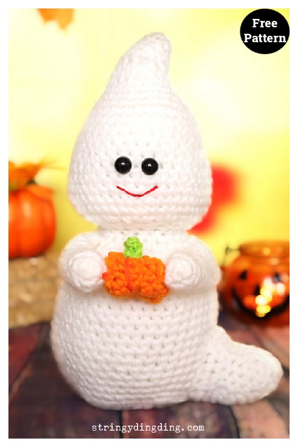 Ghost Amigurumi Free Crochet Pattern