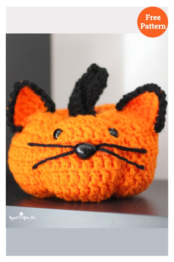 Pumpkin Kitty Free Crochet Pattern