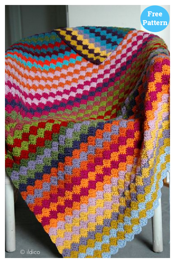 Greenway Blanket Free Crochet Pattern