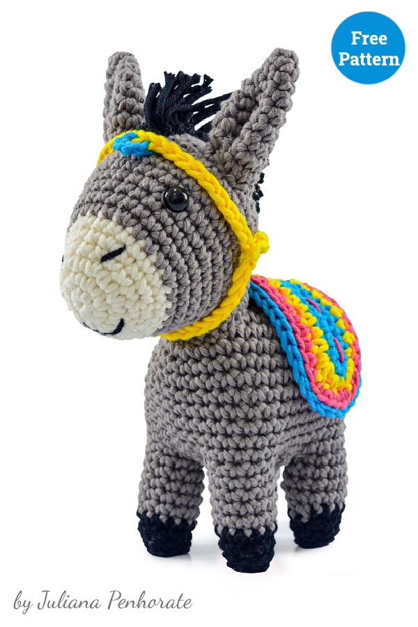 Donkey Free Crochet Pattern