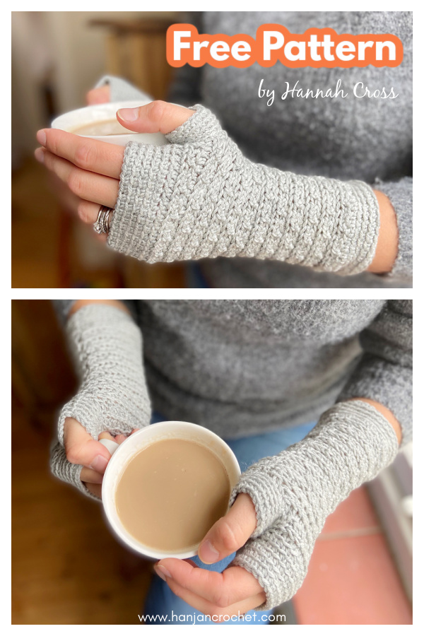 Mystical Fingerless Gloves Free Crochet Pattern