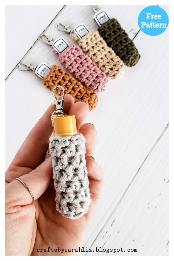 Lip Balm Holder Free Crochet Pattern