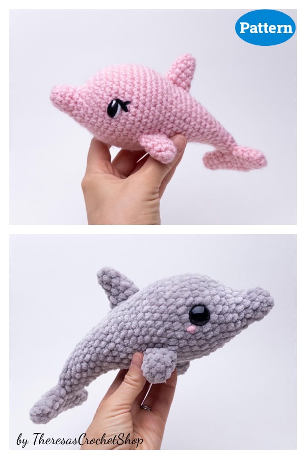 Dottie the Dolphin Crochet Pattern