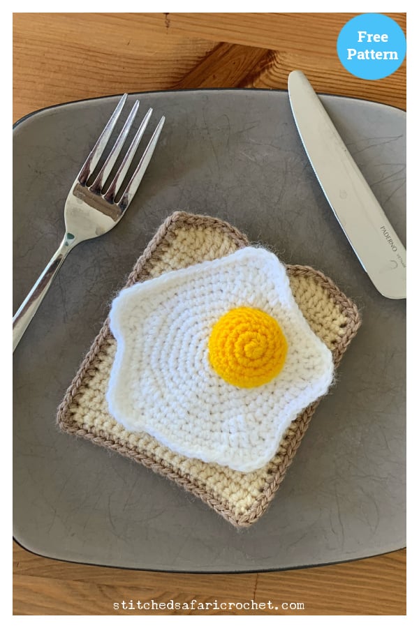 Fried Egg Free Crochet Pattern