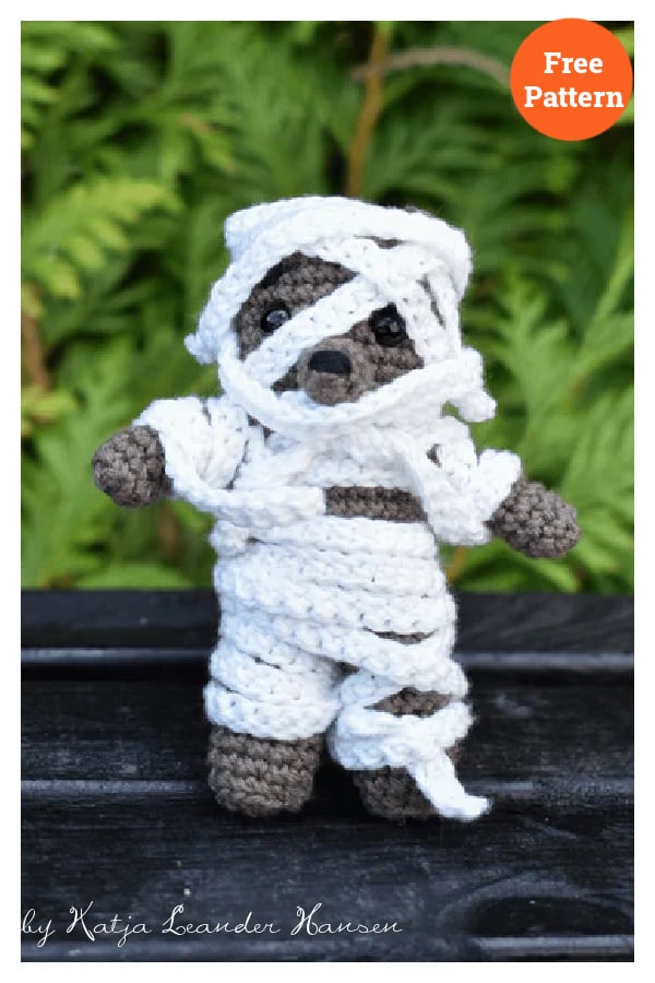Mummy Bear Free Crochet Pattern