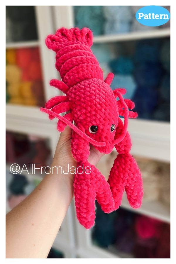 Larry the Lobster Crochet Pattern