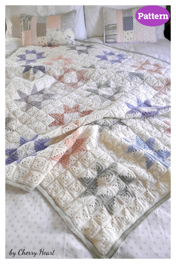 Star Quilt Crochet Pattern