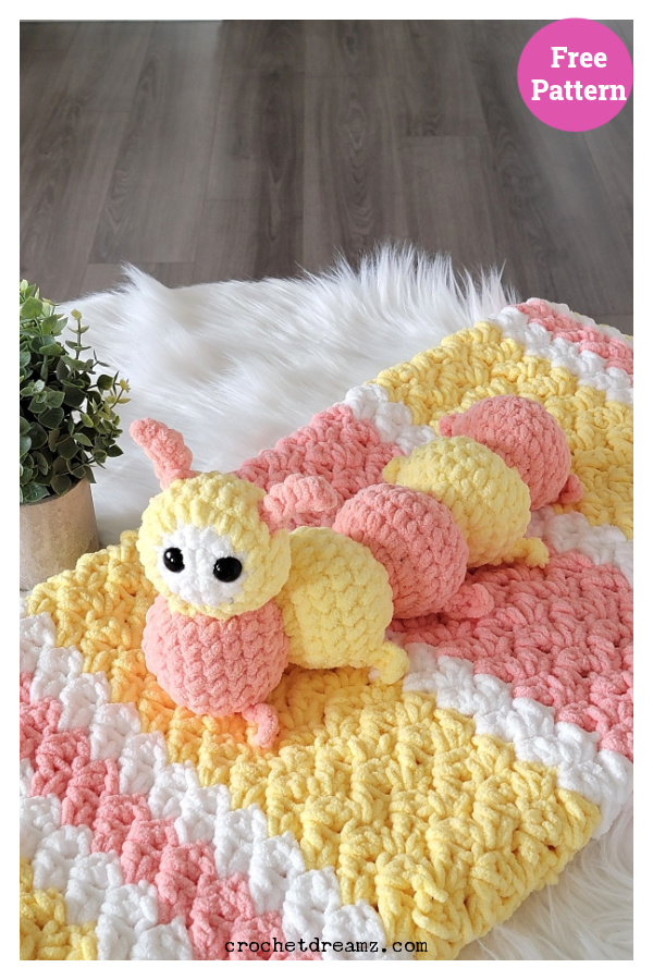 Loopy the Caterpillar Free Crochet Pattern