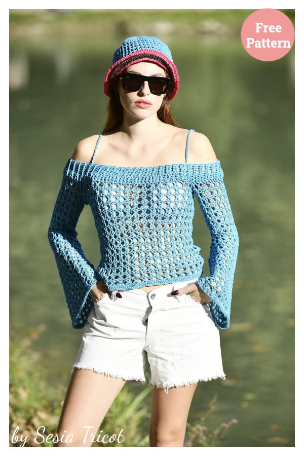 Lily Sweater Free Crochet Pattern