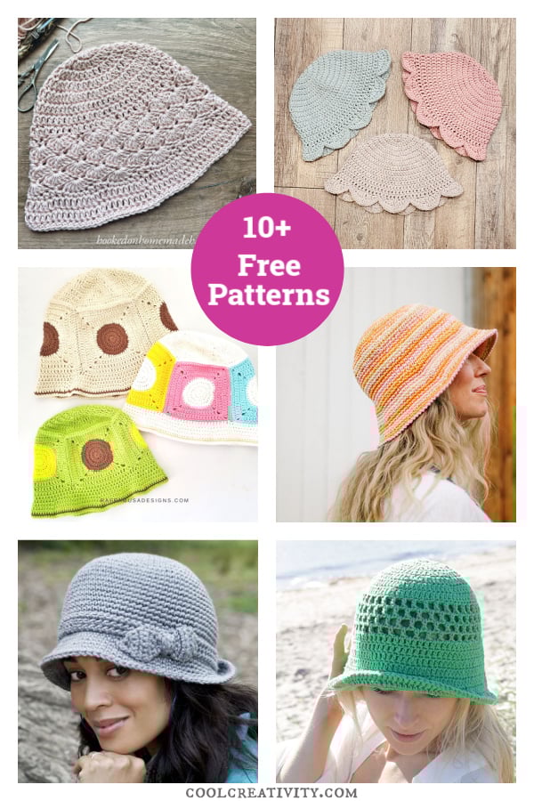 10+ Bucket Hat Free Crochet Pattern 