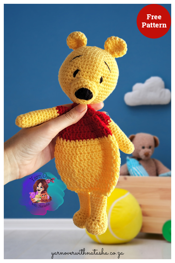 Snuggler Bear Lovey Free Crochet Pattern