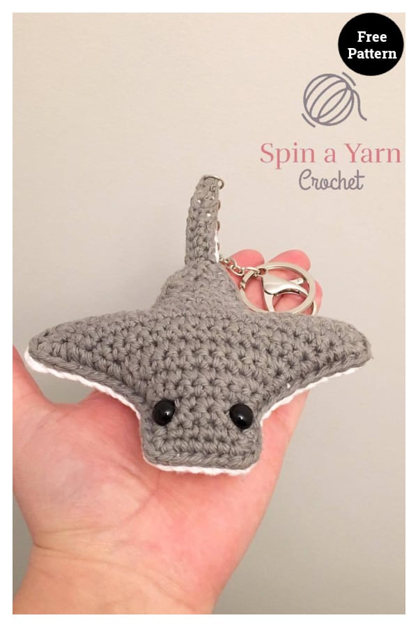 Ralph the Ray Amigurumi Free Crochet Pattern