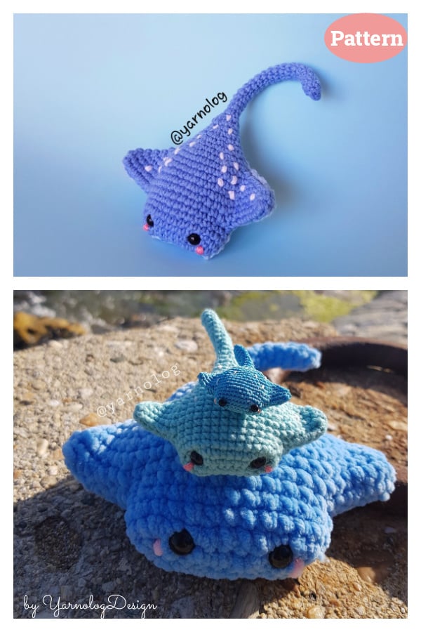 Stingray Plush Crochet Pattern