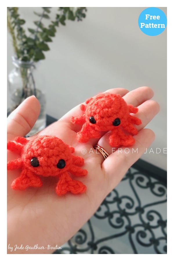 Baby Crabs Free Crochet Pattern