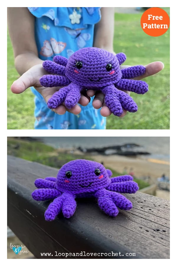 Crab Amigurumi Free Crochet Pattern