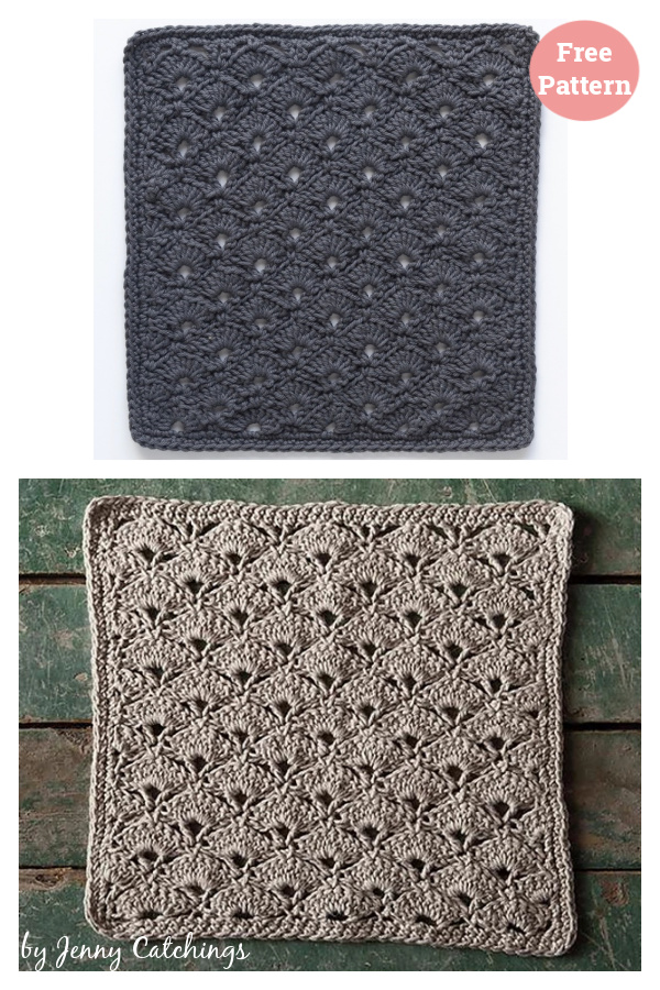 Jazz Age Washcloth Free Crochet Pattern