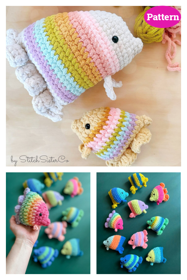 Butterfly Fish Amigurumi Crochet Pattern