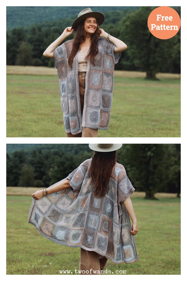 Helios Poncho Free Crochet Pattern