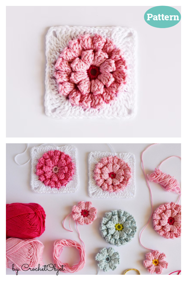 Marigold Square Crochet Pattern