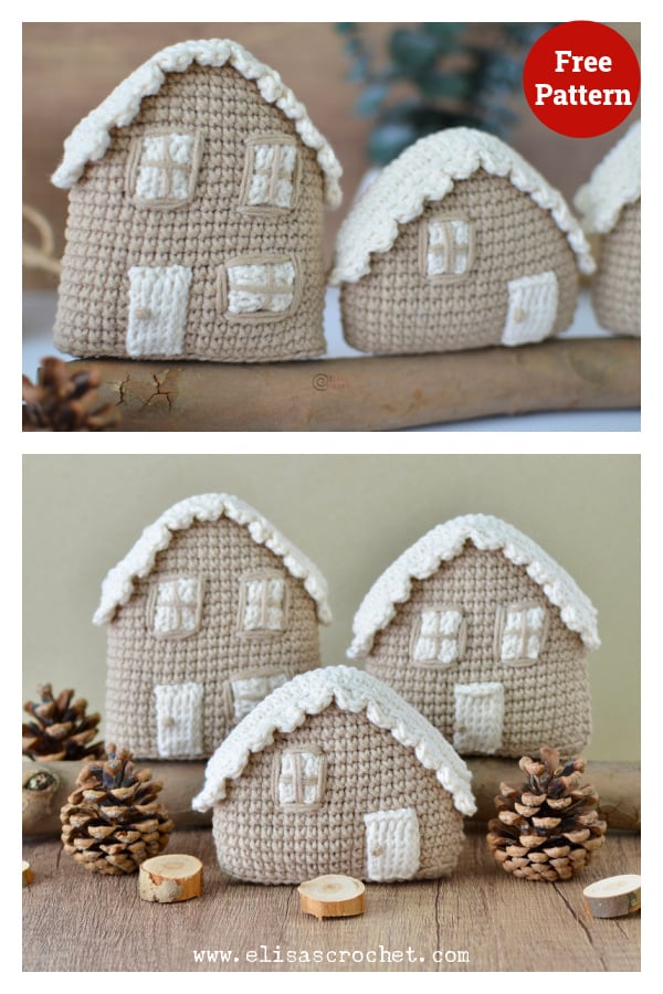 Scandinavian Village Amigurumi Free Crochet Pattern