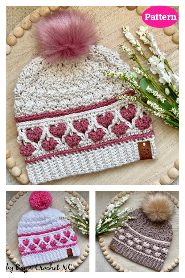 Valentina Beanie Crochet Pattern