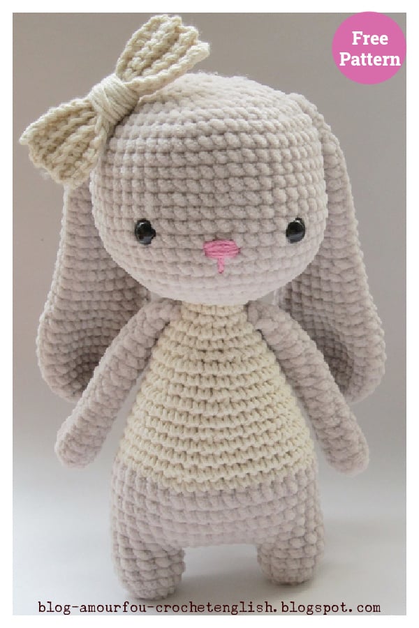 Bruna the Bunny Amigurumi Free Crochet Pattern